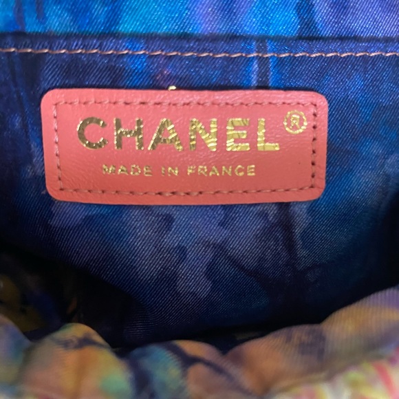 ‼️SOLD‼️Wool Rainbow Métiers D’Art Flap Bag NEW - Picture 7 of 11